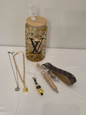 Handmade Bougie Tumbler & Accesory Bundle